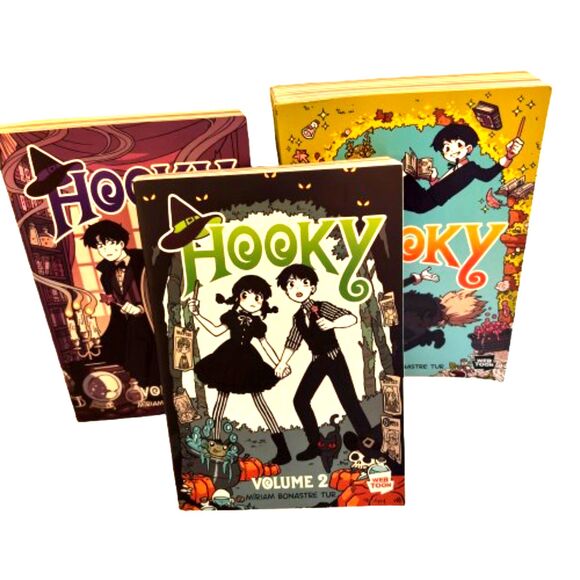 Set Of 3 Volume HOOKY WEBTOON Miriam Bonastre Tur Anima Clarion Books - Picture 1 of 9